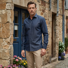 White Nano Care Water and Stain Repellent Non-Ironing Shirt